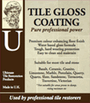 Ultimate Tile Gloss Coating